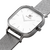 Relógio Feminino Minimalista Concord Silver Pulseira Prata 40mm Aço Inoxidável - loja online
