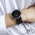 Relógio Masculino Preto Los Angeles Pulseira de Metal 40mm Minimalista Aço Inoxidável banhado a titânio - comprar online