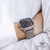 Relógio Masculino Quadrado Minimalista Square Ford Silver Pulseira Aço Prata 40mm Aço Inoxidável banhado a titânio - comprar online
