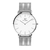 Relógio Feminino Minimalista Kingston Silver Pulseira Prata 40mm + Brindes - comprar online