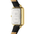 Relógio Feminino Quadrado Square Union Gold Full Black Aço inoxidável na internet
