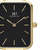 Relógio Feminino Quadrado Square Union Black Gold Full Aço Inoxidável - comprar online