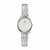 Relógio Feminino Mini Shine Silver 24mm Aço Inoxidável