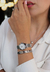 Relógio Feminino Mini Shine Silver 24mm Aço Inoxidável - comprar online