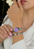 Relógio Feminino Mini Shine Roxo 24mm Aço Inoxidável - comprar online