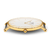 Relógio Feminino Minimalista Petite Boulevard Gold Pulseira de Couro Marrom 32mm Aço Inoxidável banhado a titânio - comprar online