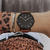 Relógio Feminino Minimalista Durham Preto Pulseira de Couro Marrom 40 mm - comprar online