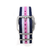 Relógio Feminino Quadrado Minimalista South Pulseira Nylon Nato Listra Rosa 40mm Aço Inoxidável banhado a titânio na internet