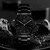 Relógio Minimalista Preto Stones Black - Compre Relógios Originais Minimalistas | Bewatch
