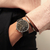 Relógio Feminino Preto Los Angeles Pulseira de Metal Preto Full Black 40mm Minimalista Aço Inoxidável banhado a titânio - comprar online
