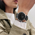 Relógio Feminino Minimalista Chrono Silver Pulseira de Couro Preto 40mm - Compre Relógios Originais Minimalistas | Bewatch