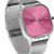 Relogio Feminino Pulseira Prata Bays Rosa Silver 40mm Minimalista - Compre Relógios Originais Minimalistas | Bewatch