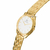 Relógio Feminino Mini Shine Gold 24mm Aço Inoxidável na internet