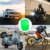 Tampa Fluorescente Neon Bico Pneu Válvula Moto Bike Carro 2 Unidades