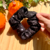 Scrunchie de gatinhos - preto