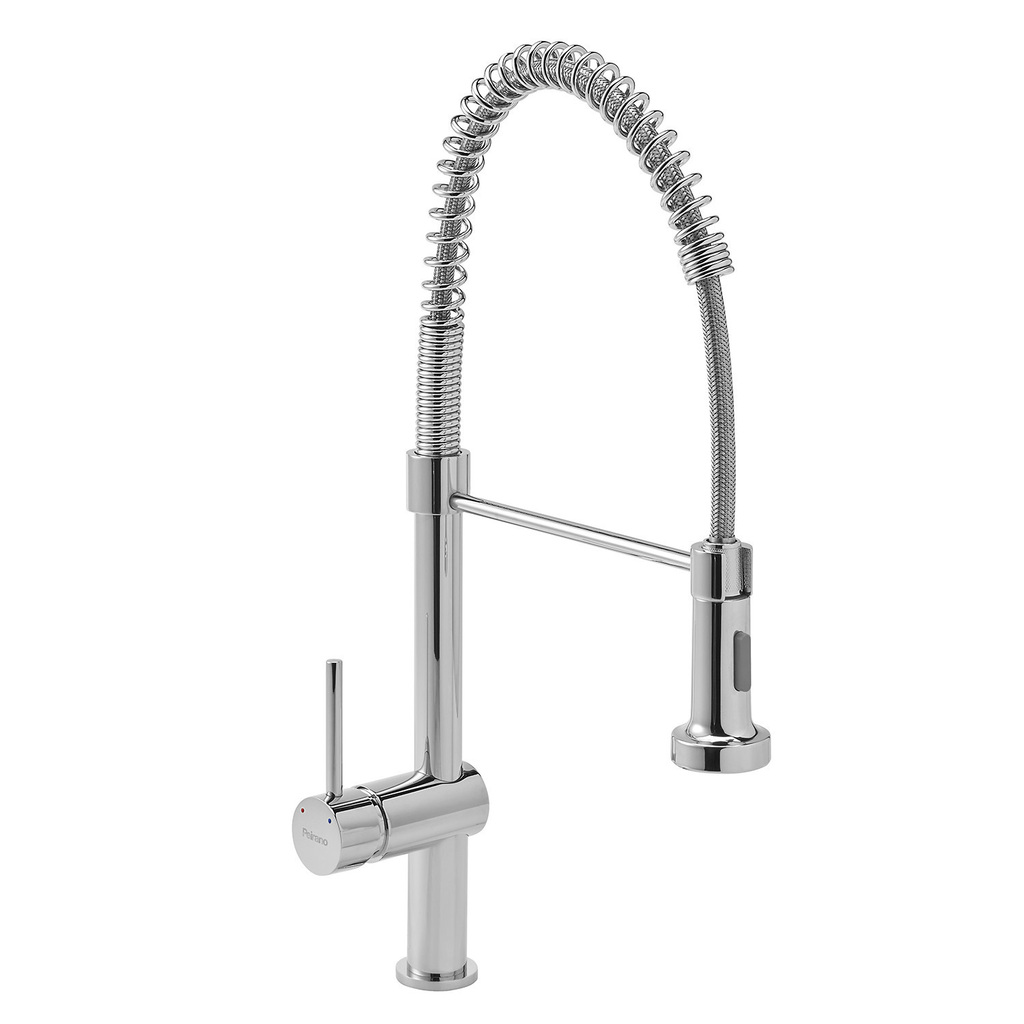 Grifo De Cocina Monocomando Peirano Cuina 20-140 Extensible Cromo Acabado Cromado