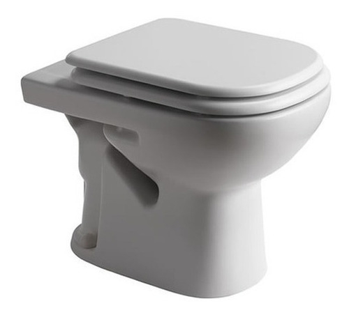 Juego Sanitario Ferrum Bari Inodoro Corto + Tapa De Inodoro