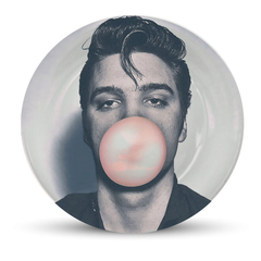 Elvis Presley Bubblegum Prato Decorativo - comprar online