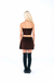 Mini saia cintura baixa marrom - NOSTALGIA - comprar online