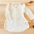 Romper tricot ML branco