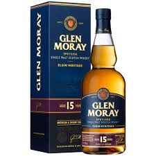 Whisky Glen Moray Heritage 15 años 700 ml