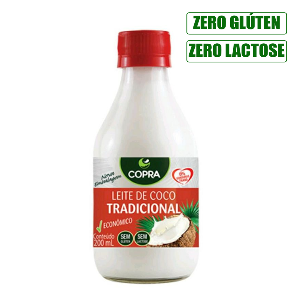 Leite De Coco 200ml Sem Lactose - Copra