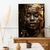 Quadro Artístico Negra Coberta de Ouro e Joias - Quadro Grande de Luxo na internet