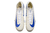 Chuteira Society Nike Air Zoom Mercurial Superfly X Elite FG - Branco e Azul - loja online