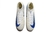 Chuteira Nike Air Zoom Mercurial Superfly X Elite FG - Branco e Azul - comprar online