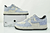 Tênis Nike Air Force 1 07 AF1 - White And Blue na internet