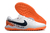 Chuteira Society Nike Tiempo Legend 10 Soccer - Branco e Laranja