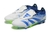 Chuteira Adidas Predator Elite Tongue - Branco e Azul na internet