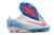 Chuteira Nike Air Zoom Mercurial Vapor XVI Elite FG - Branco e Azul