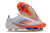 Chuteira Adidas F50 Laceless FG - Branco e Laranja