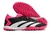 Chuteira Society Adidas Predator Accuracy - Preto, Branco e Rosa