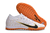 Chuteira Society Nike Air Zoom Mercurial Vapor XV Elite FG - Branco e Dourado