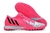 Chuteira Society Adidas Predator Edge 3 Low TF - Rosa