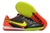 Chuteira Futsal Nike React Tiempo Legend 9 Pro - Preto e Laranja