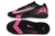 Chuteira Society Nike Air Zoom Mercurial Vapor XVI Elite FG - Preto e Rosa