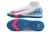 Chuteira Society Nike Air Zoom Mercurial Superfly X Elite FG - Branco, Azul e Rosa - comprar online