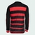 Camisa Flamengo Manga Longa I 24/25 - Masculino Torcedor - Vermelho e Preto - comprar online