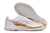 Chuteira Futsal Adidas Crazyfast 1 FG - Branco e Marrom Dourado