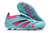 Chuteira Adidas Predator Elite Tongue - Azul e Rosa