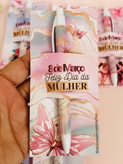 CANETA DIA DAS MULHERES na internet