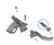 Diafragma Do Manete Freio Shimano Xtr M9100 Bexiga de Ar na internet
