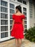 Vestido Curto Ciganinha Vermelho - comprar online