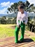 Calça Pantalona Donna Verde - comprar online