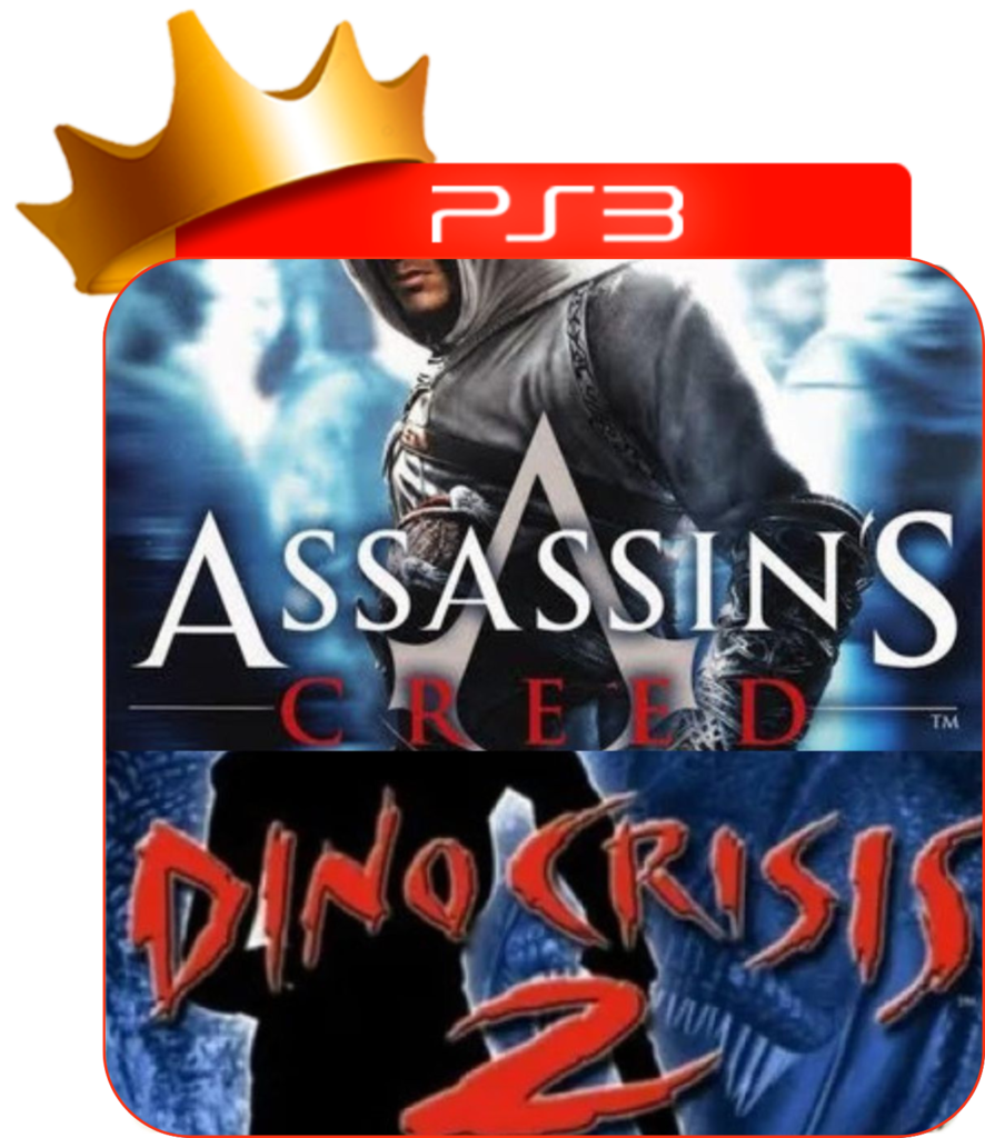 dino crisis 1 e 2 clasicos para ps3 em mídia digital