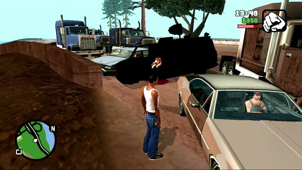 GTA San Andreas, PS3, mídia física, impecável