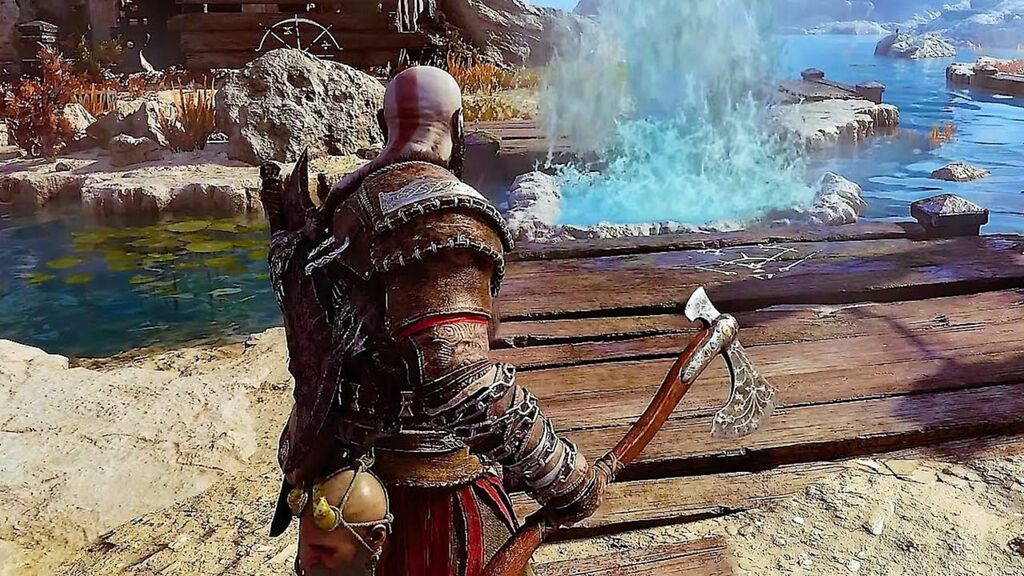 God of War Ragnarok para ps4 em mídia digital